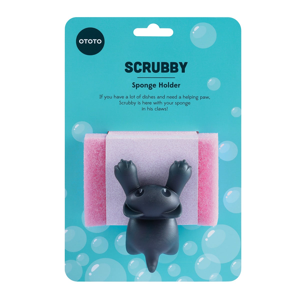 OTOTO Design Scrubby Cat Sponge Holder